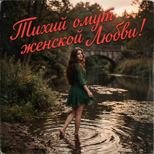 Обложка: ОЛЬГА РИВЕР, Олег Мороз - Тихий омут женской Любви!