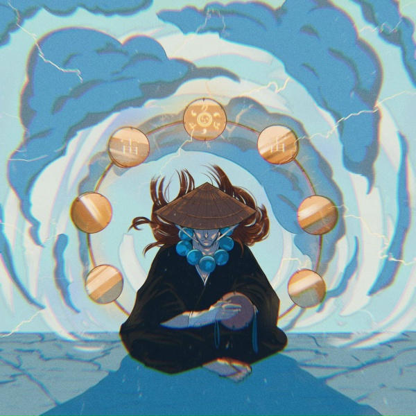 Обложка: Thunder Monk - Dairaku Tenma Ou