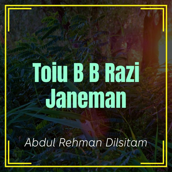 Обложка: Abdul Rehman Dilsitam - Zalim A Zamana dilbar