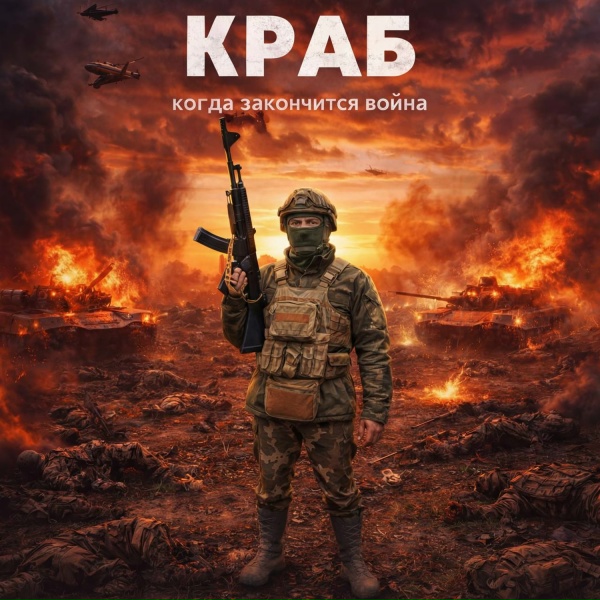 Обложка: Краб - Когда закончится война