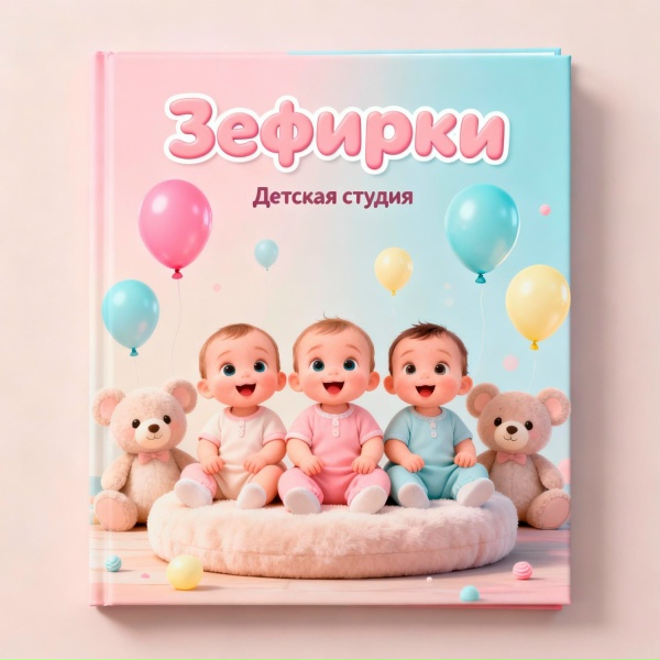 Обложка: Детская студия Зефирки - Синий трактор