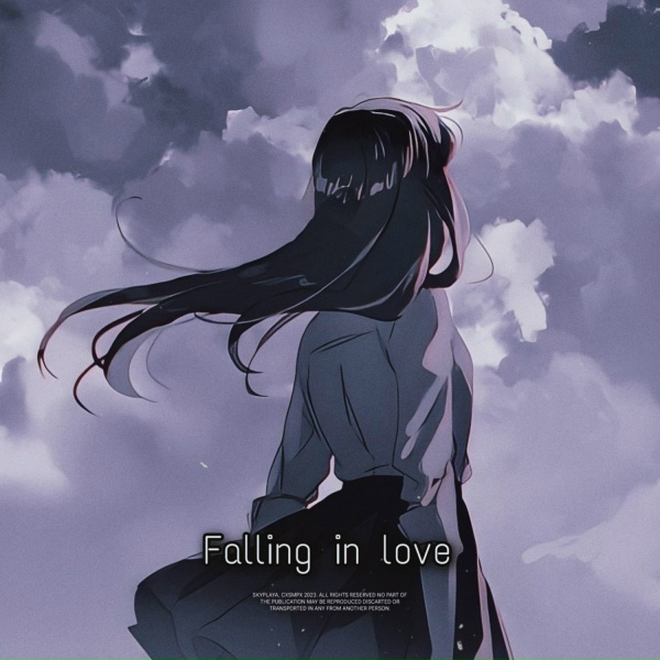 Обложка: SKYPLAYA, CXSMPX - Falling In Love