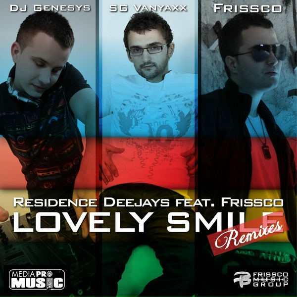 Обложка: Residence DeeJays, Frissco - Lovely Smile