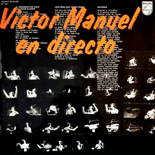 Обложка: Victor Manuel - Carta De Un Minero A Manuel Llaneza