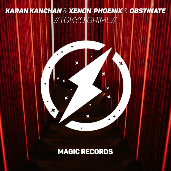 Обложка: Karan Kanchan feat. Xenon Phoenix, Obstinate - Tokyo Grime