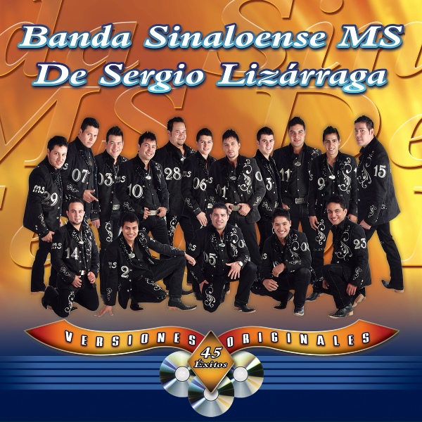 Обложка: Banda Sinaloense MS de Sergio Lizárraga - De Ti Enamorado