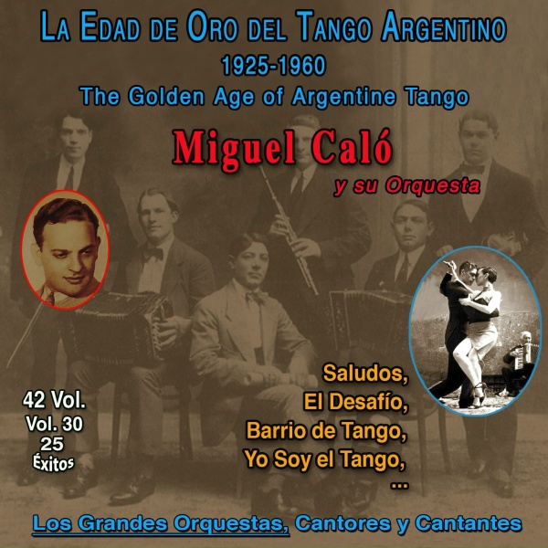Обложка: Miguel Caló y Su Orquesta - Sans Souci