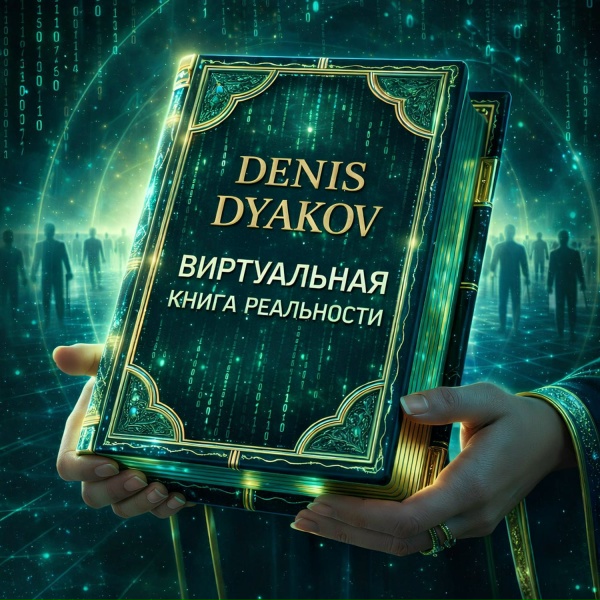 Обложка: Denis Dyakov - Виртуальная книга реальности