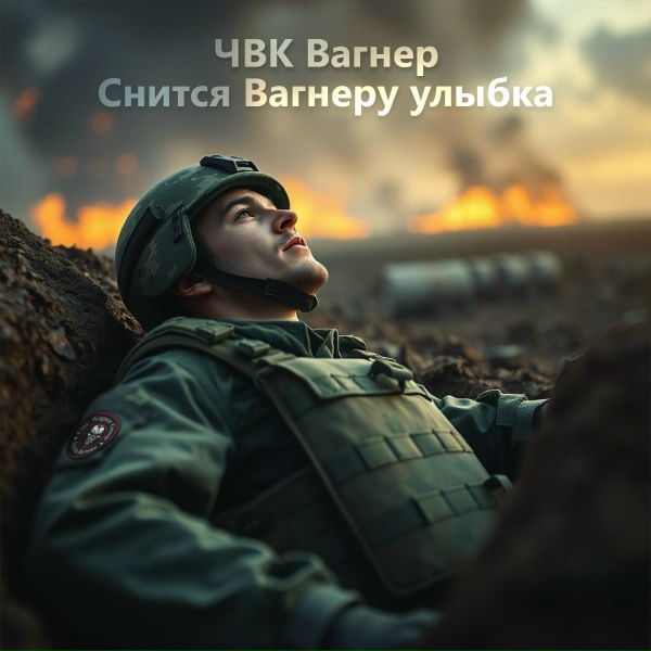 Обложка: ЧВК Вагнер - Снится Вагнеру улыбка