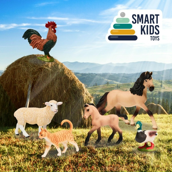 Обложка: Smart Kids Toys - Жеребенок и кот