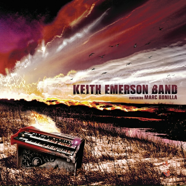 Обложка: Keith Emerson Band feat. Marc Bonilla - Blue Inferno