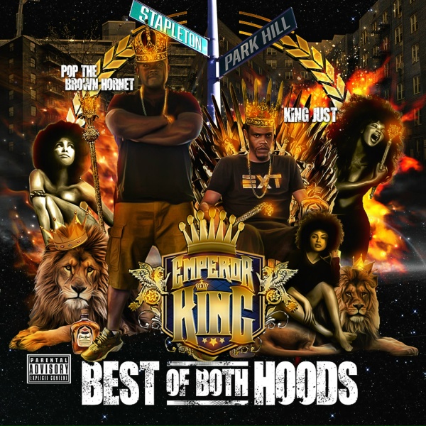 Обложка: King Just, Pop da Brown Hornet - Back in the Day