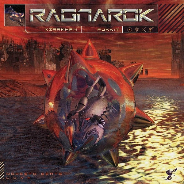 Обложка: XZARKHAN, Fukkit feat. L U N A, Mode$t0 Beats - Ragnarok
