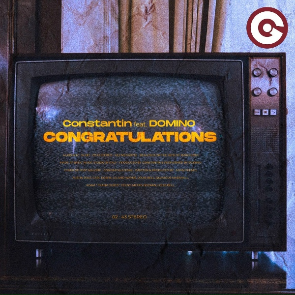 Обложка: Constantin feat. Domino - Congratulations