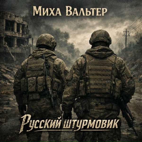 Обложка: Миха Вальтер - Русский штурмовик