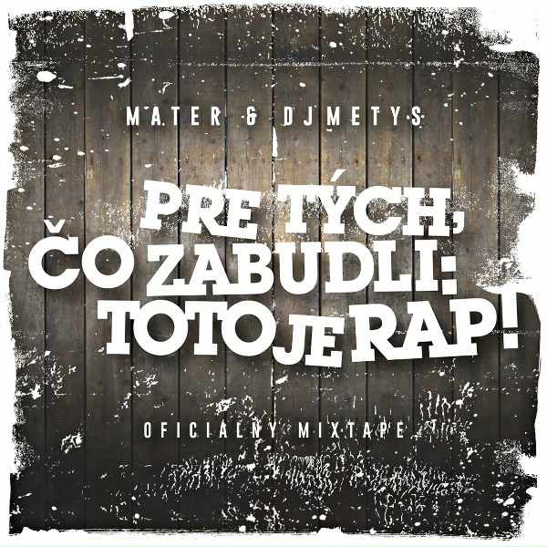 Обложка: Mater, DJ Metys feat. Opak - Ľudia odchádzajú