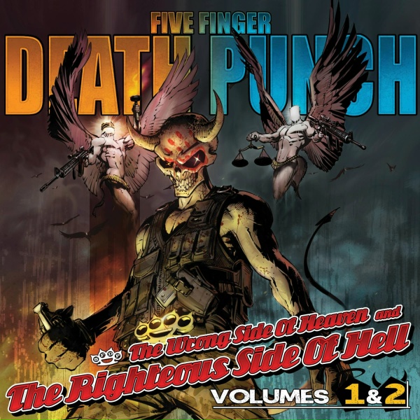 Обложка: Five Finger Death Punch feat. Jamey Jasta - Dot Your Eyes