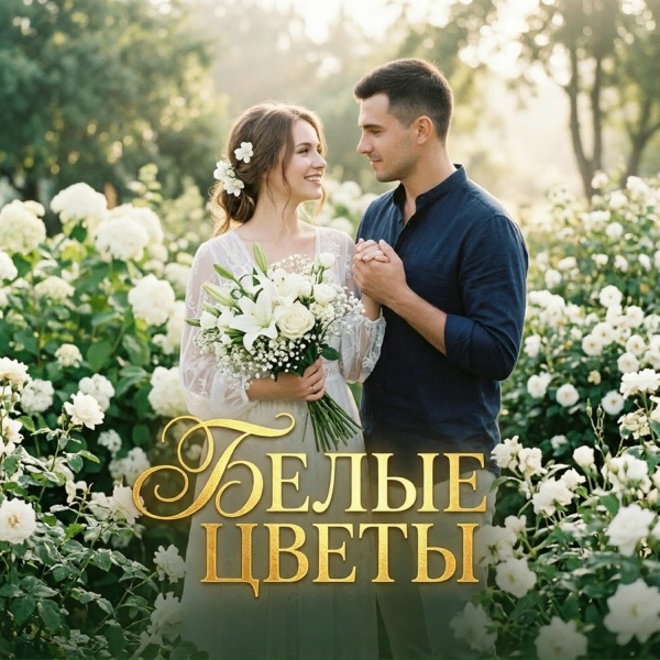 Обложка: ОЛЬГА РИВЕР, Олег Мороз - БЕЛЫЕ ЦВЕТЫ