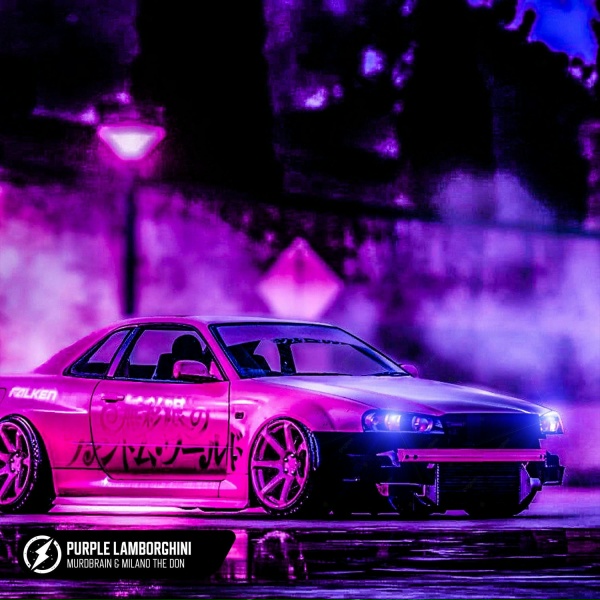 Обложка: Murdbrain, Milano The Don - Purple Lamborghini