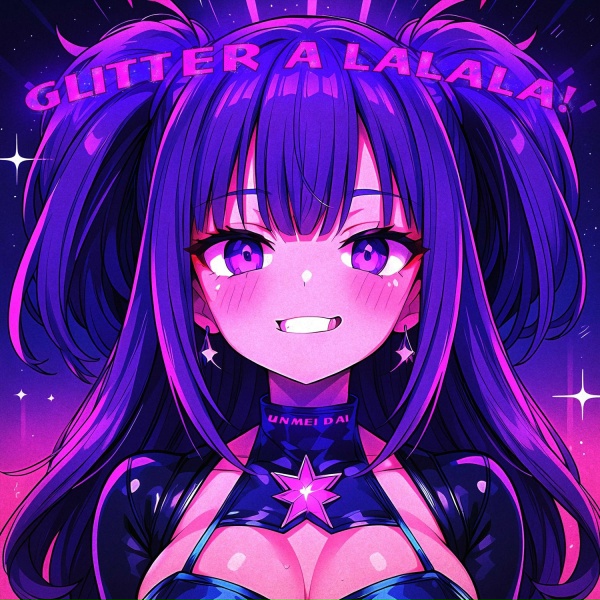 Обложка: Unmei dai - GLITTER A LA LA LA!