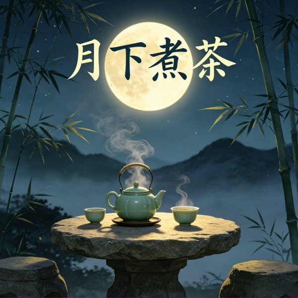 Обложка: 张晓 - 月下煮茶 （古琴）