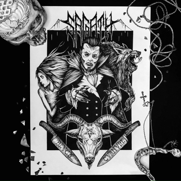 Обложка: Sagath, BLVCK CVRNVGE feat. Asenssia - Морфей