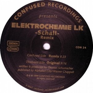 Обложка: Elektrochemie LK - Schall (Thomas Schumacher Remix Radio Edit)