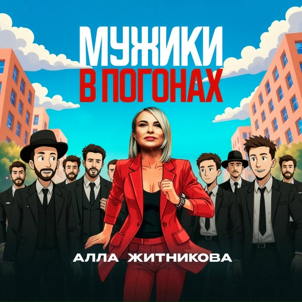 Обложка: Алла Житникова - Мужики в погонах