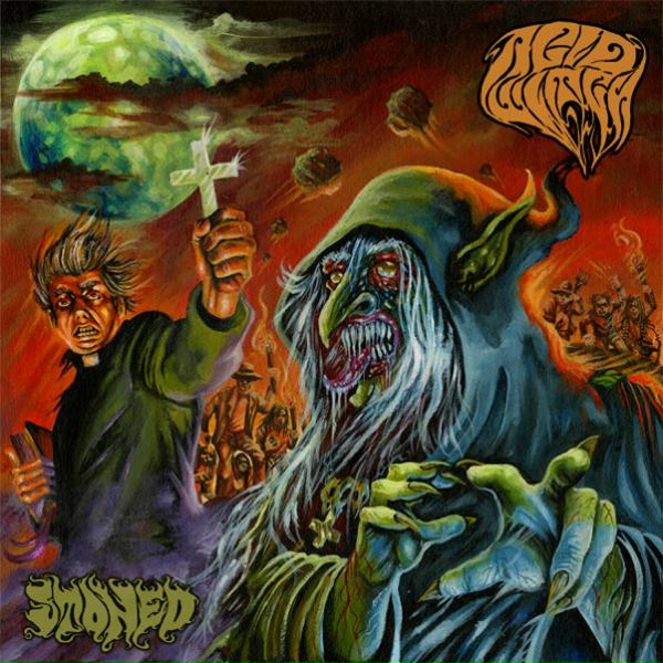Обложка: Acid Witch - Stoned To The Grave