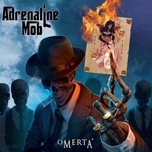 Обложка: Adrenaline Mob - All On The Line