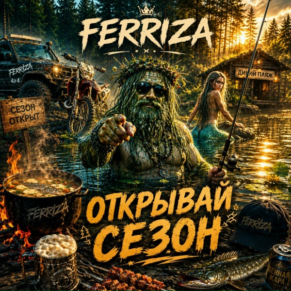 Обложка: FERRIZA - ДИКИЙ ПЛЯЖ