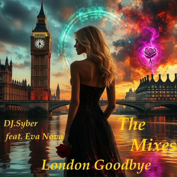 Обложка: Dj.Syber feat. Eva Nova - London Goodbye (Horn Lead Mix)
