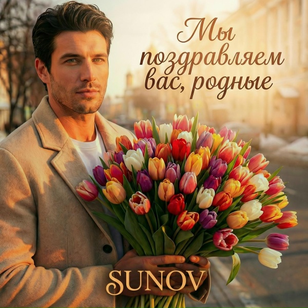 Обложка: SUNOV - Мы поздравляем вас, родные