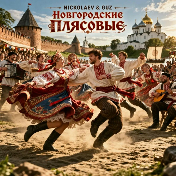 Обложка: Nickolaev & Guz - Пойдём, милый, во лесок