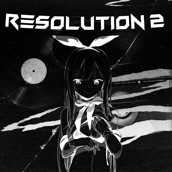 Обложка: VASTXLXRDE, HXLXST - RESOLUTION 2