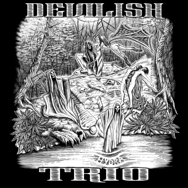 Обложка: DEVILISH TRIO - SUPERSTITIONS