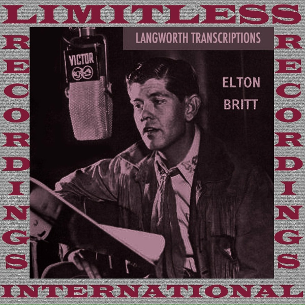 Обложка: Elton Britt - Blue Texas Moonlight