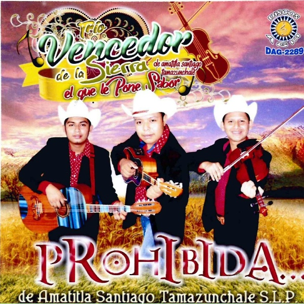 Обложка: Trio Vencedor de La Sierra - Recuerdame Bonito