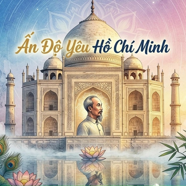 Обложка: Đình Văn - Ấn Độ Yêu Hồ Chí Minh