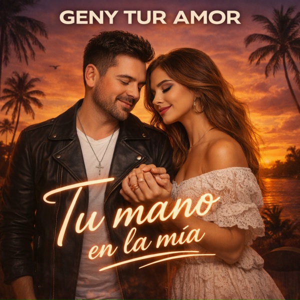 Обложка: Geny Tur, AMOR - Tu Mano en la Mía