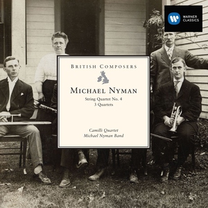 Обложка: Michael Nyman Band/Michael Nyman - 3 Quartets