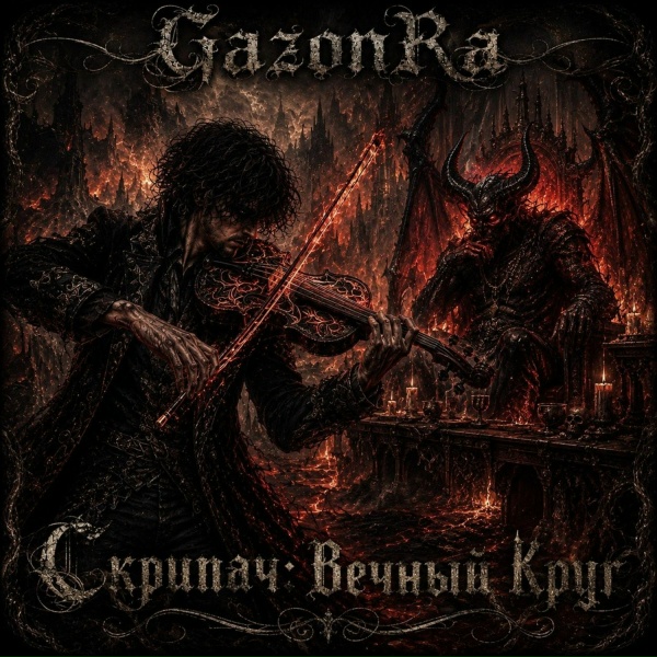 Обложка: GazonRa - Скрипач Вечный Круг