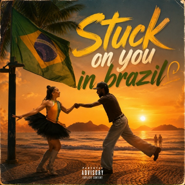 Обложка: te4ies - stuck on you in brazil