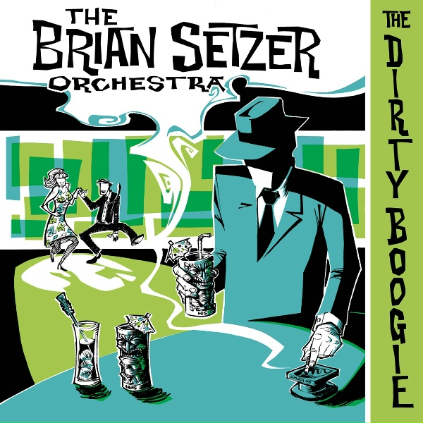 Обложка: The Brian Setzer Orchestra - Rock This Town