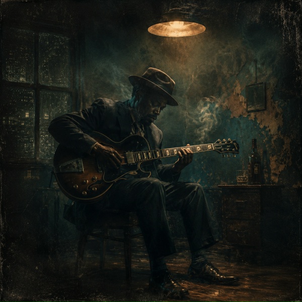 Обложка: Crow Blues Band - Reckoning Road