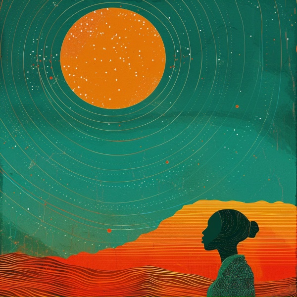 Обложка: Afro House Galaxy - Horizon Talk