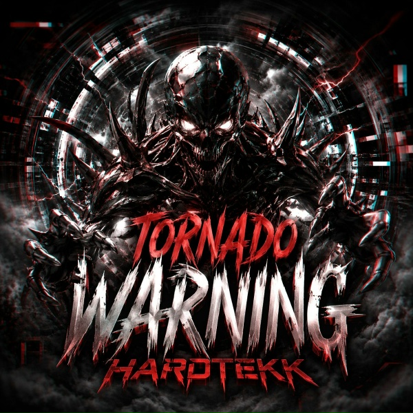 Обложка: HARDTEKK MASTER, Hardstyle Killer, BRAZILIAN MASTER - TORNADO WARNING HARDTEKK (SLOWED)