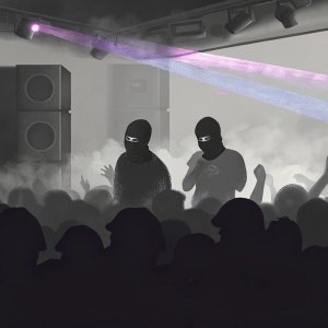 Обложка: Mya mozza, HitBeat, Boomer Boyz - ТУМАН