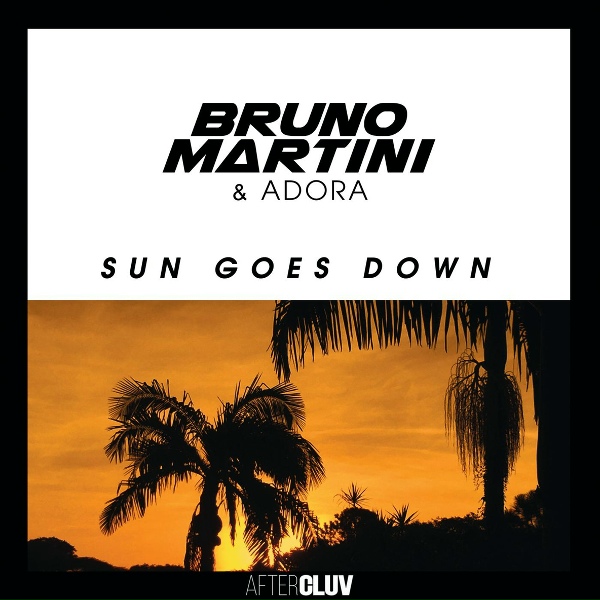 Обложка: Bruno Martini, ADORA - Sun Goes Down