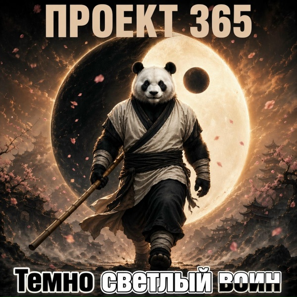 Обложка: Проект 365 - Темно светлый воин